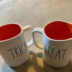 Rae dunn trick treat mugs